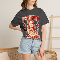 I Stopped Agreeing — Vintage Americana Tee