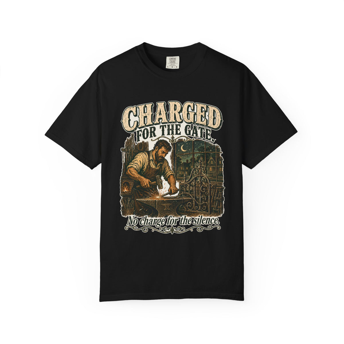 Charged for the Gate — Blacksmith Heritage Tee