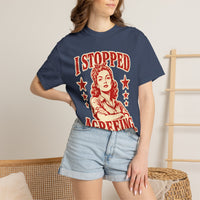 I Stopped Agreeing — Vintage Americana Tee