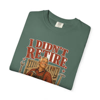 I Didn't Retire, I Just Stopped Charging — Heritage Tee