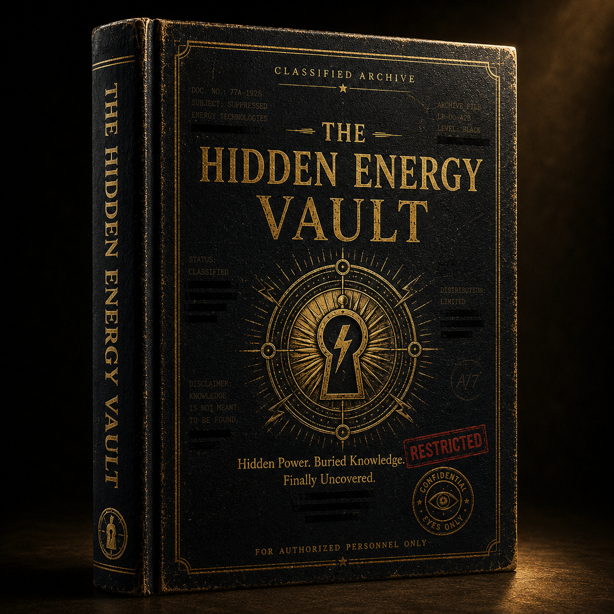 The Hidden Energy Vault cover
