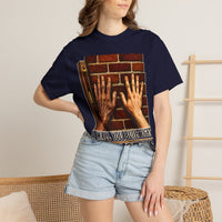 color:True Navy | A Wall You Built Right — True Navy lifestyle view
