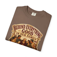 color:Espresso | Behind Everything Good in Our Family — Espresso folded view