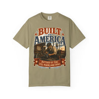 color:Khaki | Built in America. Battered by Time. Still Making Good Things — Khaki front view