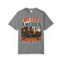 color:Grey | Built in America. Battered by Time. Still Making Good Things — Grey front view