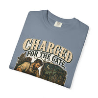 color:Blue Jean | Charged for the Gate — Blue Jean folded view