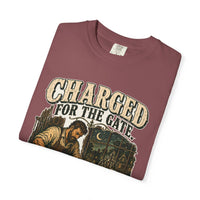 color:Brick | Charged for the Gate — Brick folded view