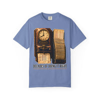color:Washed Denim | Decades of Doing It Right. Nobody Kept Score But Me — Washed Denim front view
