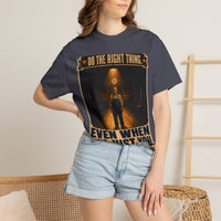 color:Navy | Do the Right Thing — Navy lifestyle view
