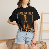 color:Black | Do the Right Thing — Black lifestyle view