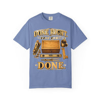 color:Washed Denim | Done Right. Done Quiet. Done — Washed Denim front view