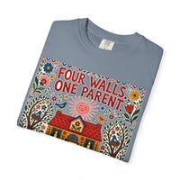 color:Blue Jean | Four Walls, One Parent, Everything They Needed — Blue Jean folded view