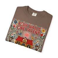 color:Espresso | Four Walls, One Parent, Everything They Needed — Espresso folded view
