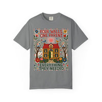 color:Grey | Four Walls, One Parent, Everything They Needed — Grey front view