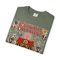 color:Moss | Four Walls, One Parent, Everything They Needed — Moss folded view