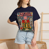 color:True Navy | Four Walls, One Parent, Everything They Needed — True Navy lifestyle view