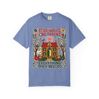 color:Washed Denim | Four Walls, One Parent, Everything They Needed — Washed Denim front view