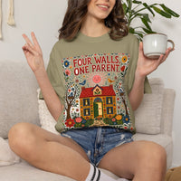 color:Khaki | Four Walls, One Parent, Everything They Needed — Khaki model view
