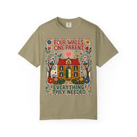 color:Khaki | Four Walls, One Parent, Everything They Needed — Khaki front view