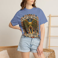 color:Washed Denim | He Just Finished What He Came to Do — Washed Denim lifestyle view