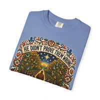 color:Washed Denim | He Just Finished What He Came to Do — Washed Denim folded view