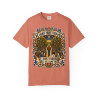 color:Terracotta | He Just Finished What He Came to Do — Terracotta front view