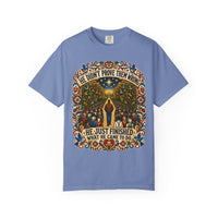 color:Washed Denim | He Just Finished What He Came to Do — Washed Denim front view
