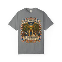 color:Grey | He Just Finished What He Came to Do — Grey front view