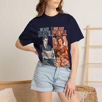 color:True Navy | He Saw Math, She Saw People — True Navy lifestyle view