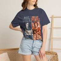 color:Denim | He Saw Math, She Saw People — Denim lifestyle view