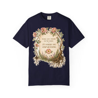 color:True Navy | Home Isn't Where You're Born. It's Where You Stop — True Navy front view