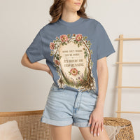 color:Blue Jean | Home Isn't Where You're Born. It's Where You Stop — Blue Jean lifestyle view