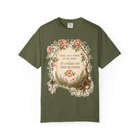 color:Hemp | Home Isn't Where You're Born. It's Where You Stop — Hemp front view