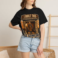 color:Black | I Built This So Someone Could Stay — Black lifestyle view