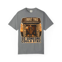 color:Grey | I Built This So Someone Could Stay — Grey front view