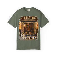 color:Moss | I Built This So Someone Could Stay — Moss front view
