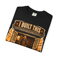 color:Black | I Built This So Someone Could Stay — Black folded view