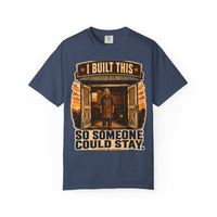 color:Midnight | I Built This So Someone Could Stay — Midnight front view