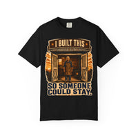 color:Black | I Built This So Someone Could Stay — Black front view