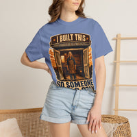 color:Washed Denim | I Built This So Someone Could Stay — Washed Denim lifestyle view