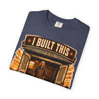 color:Denim | I Built This So Someone Could Stay — Denim folded view