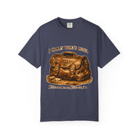 color:Denim | I Carry What's Mine. That's Not a Burden. That's the Job — Denim front view