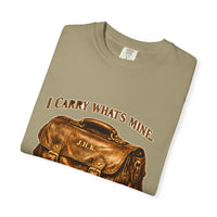 color:Khaki | I Carry What's Mine. That's Not a Burden. That's the Job — Khaki folded view