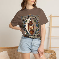 color:Espresso | I Didn't Ask for Easy. I Asked for Enough to Keep Going — Espresso lifestyle view
