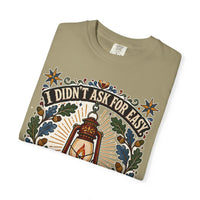color:Khaki | I Didn't Ask for Easy. I Asked for Enough to Keep Going — Khaki folded view