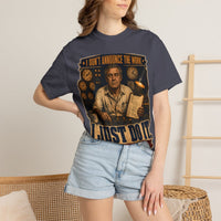 color:Navy | I Don't Announce the Work. I Just Do It. — Navy lifestyle view