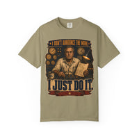 color:Khaki | I Don't Announce the Work. I Just Do It. — Khaki front view