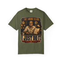 color:Hemp | I Don't Announce the Work. I Just Do It. — Hemp front view