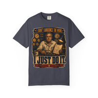 color:Navy | I Don't Announce the Work. I Just Do It. — Navy front view