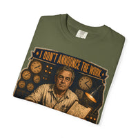 color:Hemp | I Don't Announce the Work. I Just Do It. — Hemp folded view